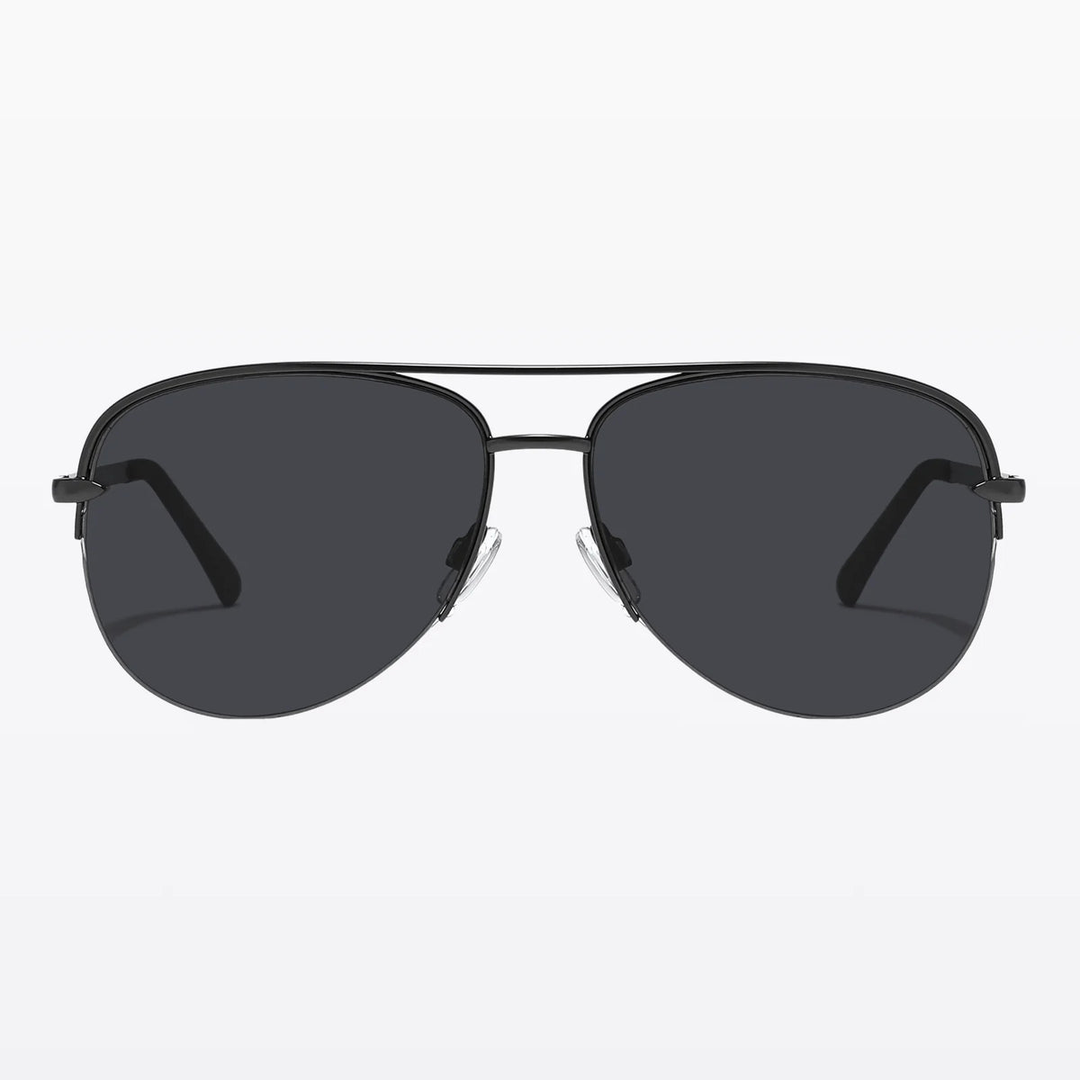 Havaners Shadow all-black aviator frames and lenses, product view 2