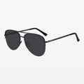 Havaners Shadow all-black aviator frames and lenses