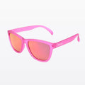 Havaners Sunset pink translucent frames with sunset-toned lenses
