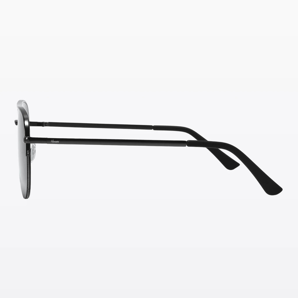 Havaners Shadow all-black aviator frames and lenses, product view 3