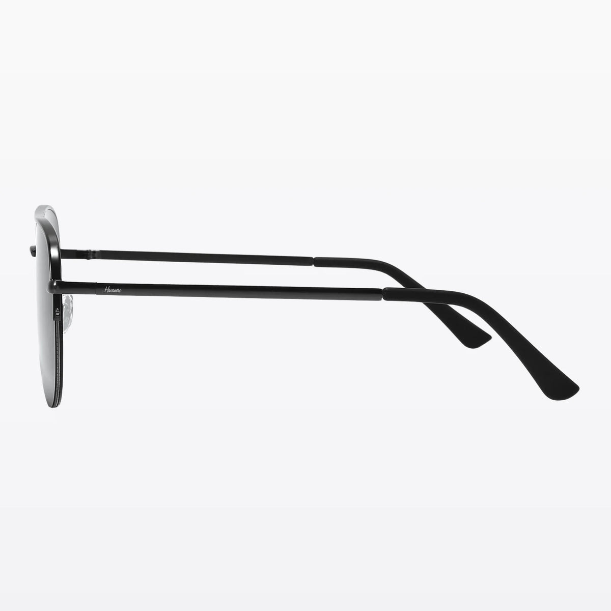 Havaners Shadow all-black aviator frames and lenses, product view 3