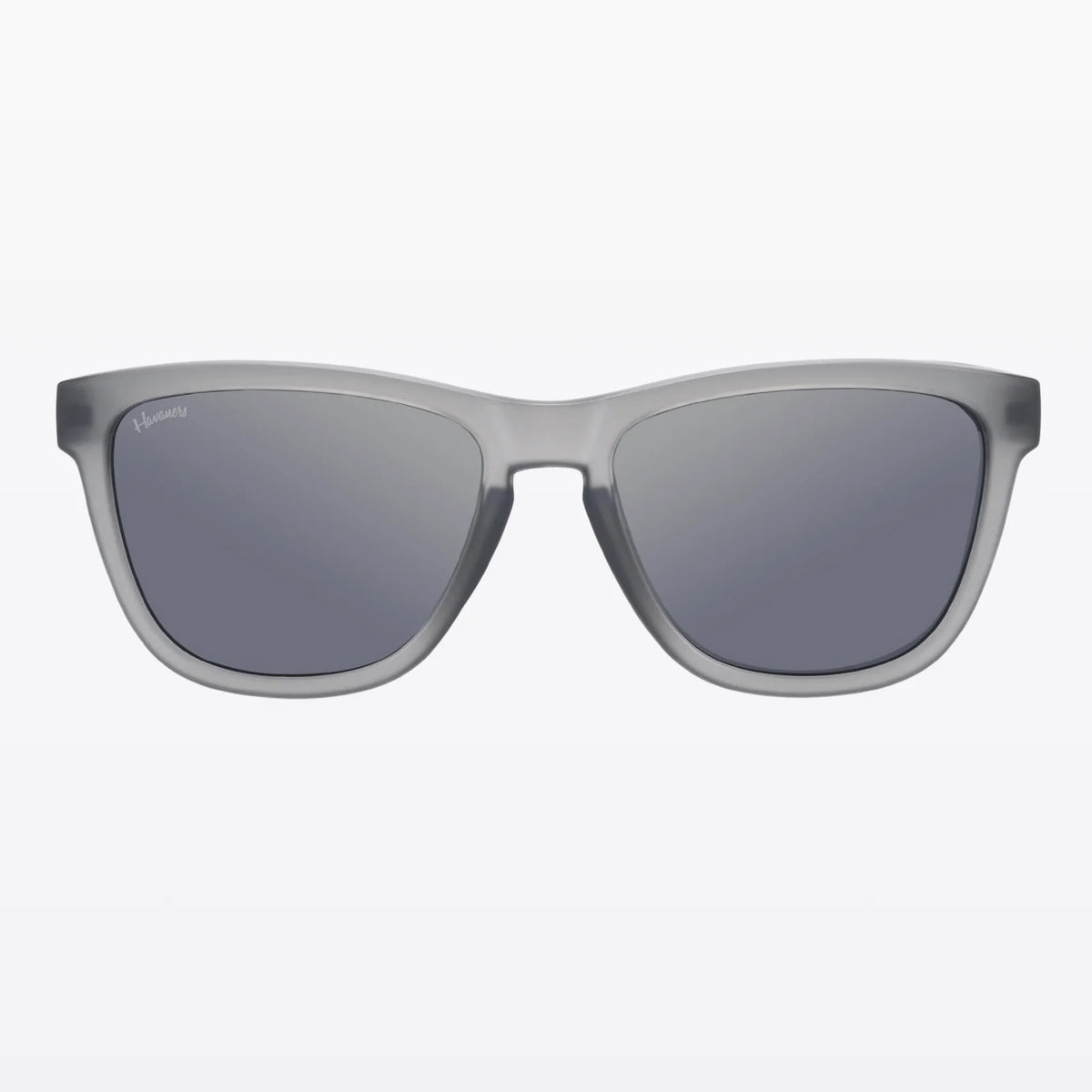 Havaners Glacier translucent grey frames with dark lenses, product view 2