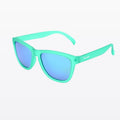 Havaners Turtle Bay translucent green frames with light blue lenses