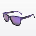 Havaners Nebula purple marbled frames with mirrored purple lenses