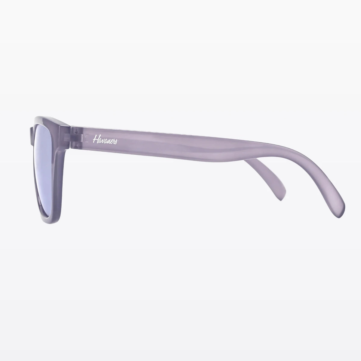 Havaners Pharaoh translucent purple frames with blue lenses, product view 4